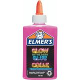 elmers karanlıkta parlayan yapıştırıcı slime pembe 147ml 2162079 - Şeffaaf