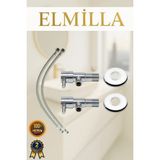 elmilla Çubuklu Taharet Musluğu Seti 2 li