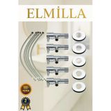 Elmilla Çubuklu Taharet Musluğu Seti 5 Li