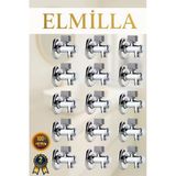 Elmilla Filtreli Ara Musluk Taharet Musluğu 15 Li Set