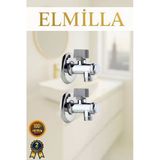 elmilla Filtreli Ara Musluk Taharet Musluğu 2 Li Set