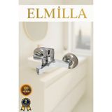 ELMİLLA Paslanmaz Kararmaz Pirinç Malzeme Banyo Duş Bataryası Musluk Çeşmesi Garantili Banyo Bataryası - Krom