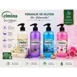 Elmina Elmına Sıvı Sabun 500ML 4 Lu Set Okyanus Beyaz Sabun Gül Lavanta