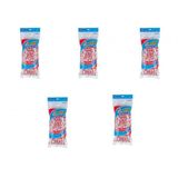 Elmop PM01 Yedek Vidalı Mop Paspas Püskül Ucu - Pamuklu Mikrofiber İpli Mop Yedeği Başlığı - 5 Adet