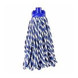 Elmop PM03 Yedek Islak Vidalı Mop Paspas Püskül Ucu + Pamuklu Mikrofiber İpli Mop Yedeği Başlığı