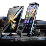 ELOHEI Z Fold 6 için Araç Telefonu Tablet Montajı, [Kalın Kılıflar Dostu] Araba Havalandırma Paneli için ipad Tutucu Samsung Galaxy Z Fold 6 5 4 3/iPad Pro iPad Air Pixel (Air Vent-S6) ile Uyumlu