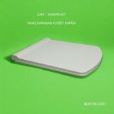 Elone Retro Soft Lüks Duroplast Yavaş Kapanan Klozet Kapağı