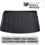 Elorcar Fiorino Combi ( Halı Bagaj ) Koltuklu Van 3D Bagaj Havuzu