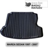 Elorcar Marea Sedan 1997 - 2007 3D Bagaj Havuzu Su Geçirmez ve Dayanıklı Malzeme ile Premium Tasarım
