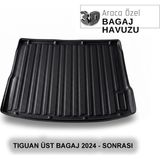 Elorcar Volkswagen Tıguan Üst Bagaj 2024 - Sonrası 3D Bagaj Havuzu
