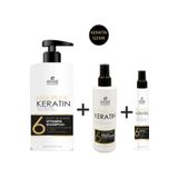Elose 1 lt Keratin Şampuan + 250 ml Keratin Bakım Sütü + 125 ml Keratin Saç Serumu
