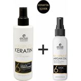 Elose Keratin 250 ml Saç Bakım Sütü + 125 ml Argan Saç Serumu