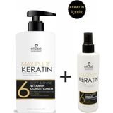 Elose Keratin Saç Kremi 1000 ml + Saç Bakım Sütü 250 ml