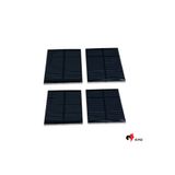 ELPAŞ ** 4 Adet** Mini Solar Güneş Paneli 2v 200 Ma Monokristal