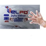 Elpo Şeffaf Poşet Eldiven Eko 100'LÜ 5 Paket - Beyaz - Standart