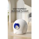els pet Otomatik Kedi Tuvaleti 2. Nesil Smart Pro Akıllı Otomatik Kedi App Kontrol , Uv Temizleme (2025)