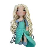 Elsa Barby Bebek Amigurumi Organik Oyuncak