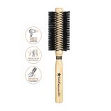 ELSA Professional 0.21 Natürel Saç Fırçası 48 mm – Profesyonel Fön Fırçası, Hacim Veren Yuvarlak Saç Fırçası