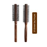 Elsa Professional 007 Büyük ve 007 Ufak Saç Fırçası (2'li)