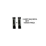 ELSA Professional Saç Sakal Boya Fırça Seti Fırça+Tarak 2 Adet