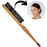 Elsa Professional Topuz Fırçası Kısa Saçlar İçin Sıkı Kavrama 0,31 Adet Ahşap Malzeme