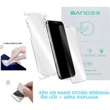 ElsaStore Nubia Red Magic 11 PRO PLUS NANO Ekran Koruyucu + Full Arka Kaplama SET Esnek ULTRA İnce - SANDEX -