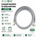 Else Çamaşır ve Bulaşık Makinası Temiz Su Şebeke Hortumu 3m