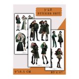 Else Craft 3'lü Harry Potter - Slytherin Sticker 6.47 - Ajanda Planlayıcı Bullet Journal İçin Uygundur