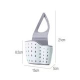 Else Nıppon, Ayarlanabilir, Takılabilir Kauçuk Lavabo Düzenleyici Askılık, Süngerlik