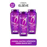 ELSEVE 3’lü Collagen Lifter [Kolajen Peptitleri] İçeren Hacim Veren Saç Bakım Şampuanı 300ml