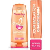 Elseve 3'lü Dream Long Kolay Tarama Onarıcı Saç Bakım Kremi 390 ML Seti Tüm Saçlar İçin - 1