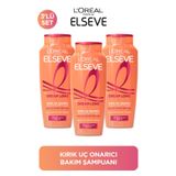 ELSEVE 3lü Elseve Dream Long Kırık Uç Onarıcı Bakım Şampuanı 300 ml