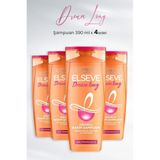 Elseve 4x390 ml Dream Long Onarıcı Bakım Şampuanı