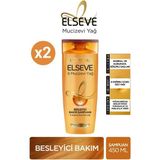 Elseve 6 Mucizevi Yağ Besleyici Bakım 2x450 ml Şampuan
