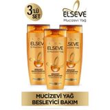 Elseve 6 Mucizevi Yağ Besleyici Bakım 3x450 ml Şampuan