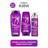 ELSEVE Collagen Lifter [Kolajen Peptitleri] İçeren Hacim Veren Bakım Rutini: Şampuan, Saç Kremi, Saç Spreyi