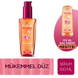 Elseve Dream Long 175 ml Mükemmel Düz Pürüzsüzleştirici Serum ve Saç Kremi Hediye Seti