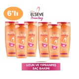 Elseve Dream Long Onarıcı Bakım 6x390 ml Şampuan