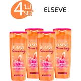 Elseve Dream Long Onarıcı Bakım Şampuan 360ML x 4 Kadınlar İçin Etkili Saç Bakımı - yok