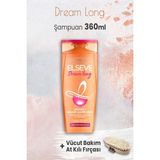 Elseve Dream Long Onarıcı Şampuan 360 Ml Ve Vücut Bakım At Kılı Fırçası - 1
