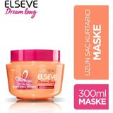 Elseve Dream Long Uzun Saç Kurtarıcı Maske 300ml Bitkisel Keratin Ve Vitamin İle Zenginleştirilmiş - 1