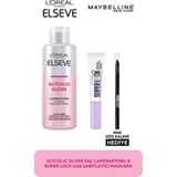 Elseve Glycolic Gloss Saç Laminasyonu & Super Lock Kaş Sabitleyici & Jel Göz Kalemi Hediyeli