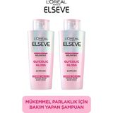 Elseve Glycolic Gloss Sülfatsız 2x200 ml Şampuan