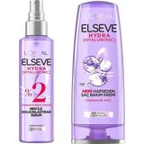 Elseve Hydra [Hyaluronic] Nem Dolduran Şampuan 360Ml Nem İle Dolgunlaştıran Serum 150Ml Seti