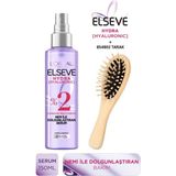 Elseve Hydra Hyaluronic Nem İle Dolgunlaştıran 150 ml Saç Bakım Serumu + Ahşap Tarak