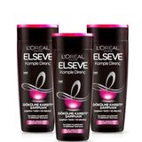 Elseve Komple Direnç Dökülme Karşıtı 3x390 ml Şampuan
