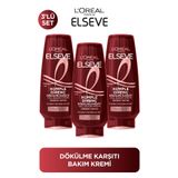 ELSEVE Komple Direnç Dökülme Karşıtı Saç Bakım Kremi 250 ml 3'lü Set