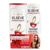 Elseve Komple Onarıcı 5 Şampuan 390 ml Şampuan + 390 ml Bakım Kremi Seti