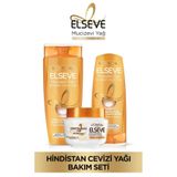Elseve Mucizevi Ağırlaştırmayan Besleyici Sh 450 ml Hindistan Cevizi Yağı + 360 ml Saç Bakım Kremi