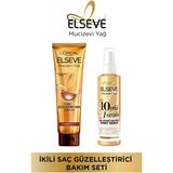 Elseve Mucizevi Yağ 150 Ml Saç Güzelleştirici Krem ve Sprey Serum 10 Etki ile Beyaz Renkli